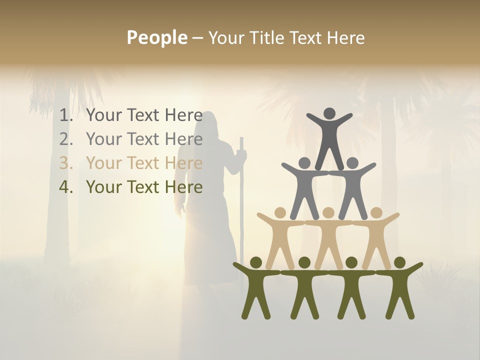 Religion Tropical People PowerPoint Template