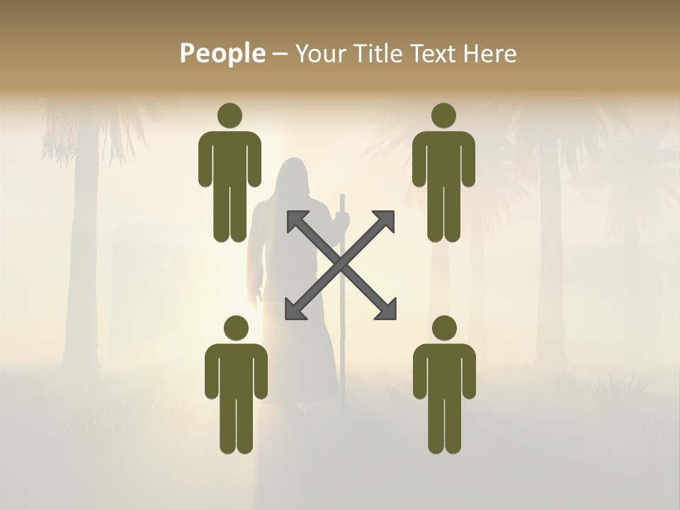 Religion Tropical People PowerPoint Template