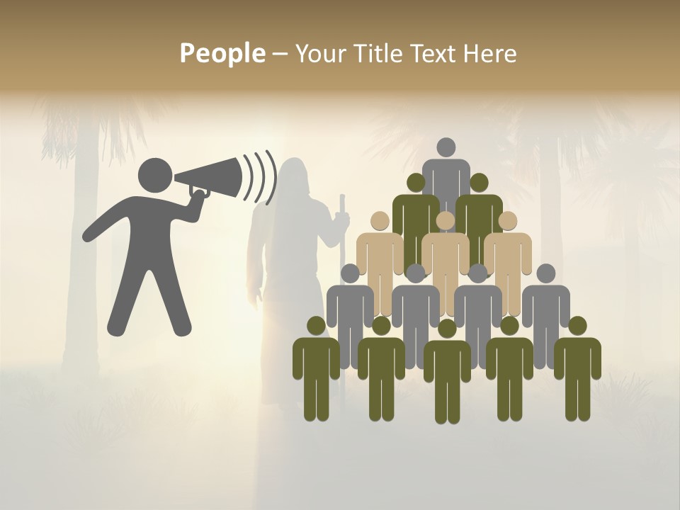 Religion Tropical People PowerPoint Template