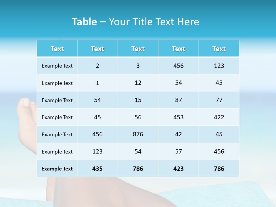 Women Sunshine Horizon PowerPoint Template