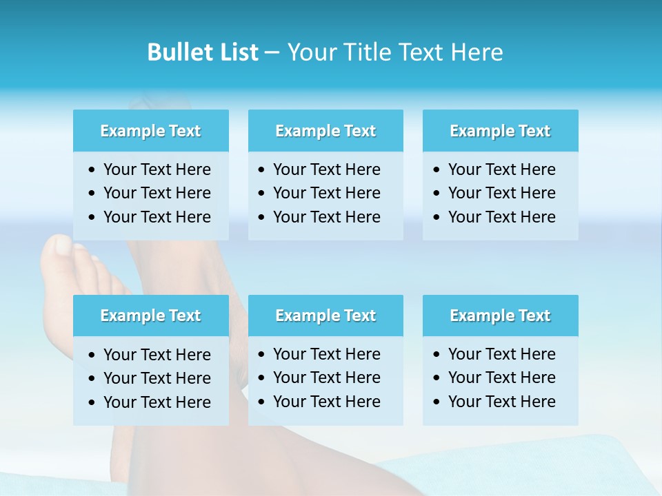 Women Sunshine Horizon PowerPoint Template