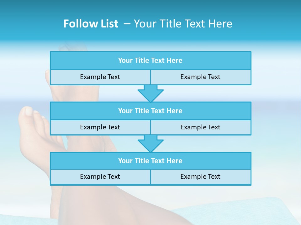 Women Sunshine Horizon PowerPoint Template