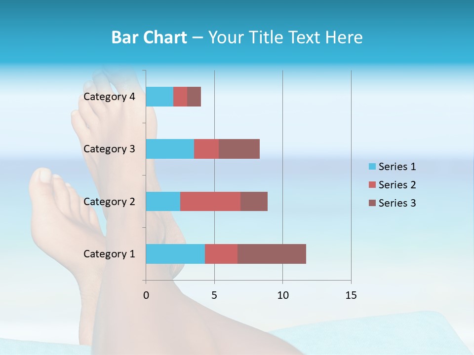Women Sunshine Horizon PowerPoint Template