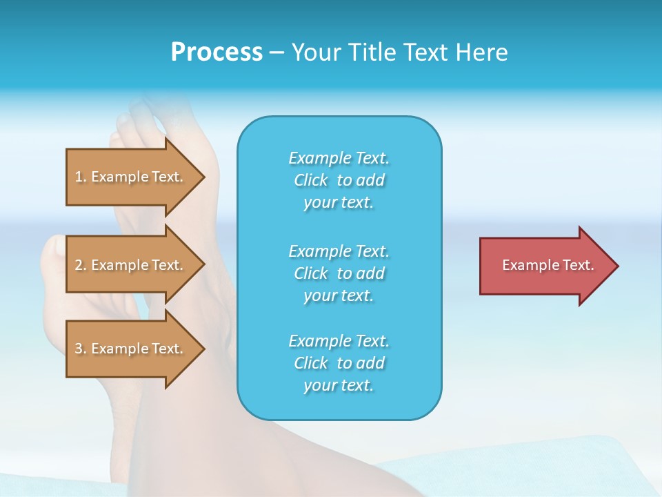 Women Sunshine Horizon PowerPoint Template