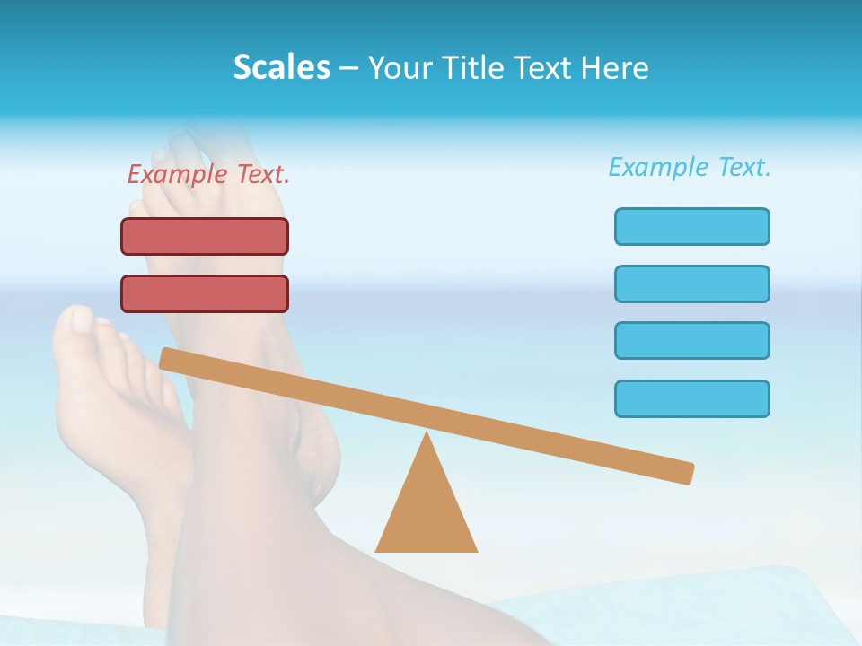 Women Sunshine Horizon PowerPoint Template