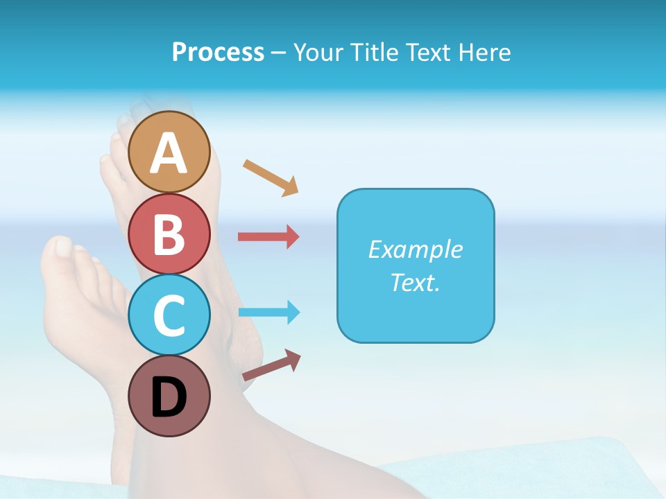 Women Sunshine Horizon PowerPoint Template