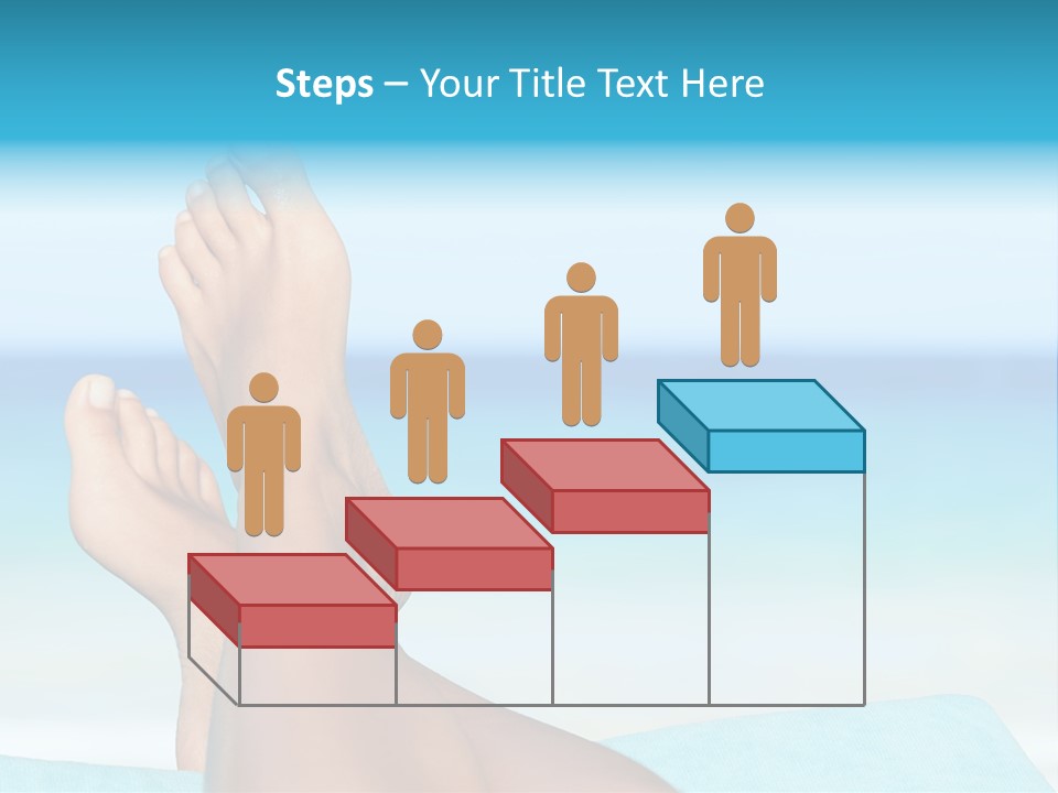 Women Sunshine Horizon PowerPoint Template