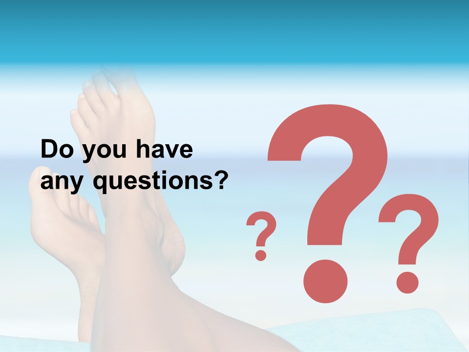 Women Sunshine Horizon PowerPoint Template