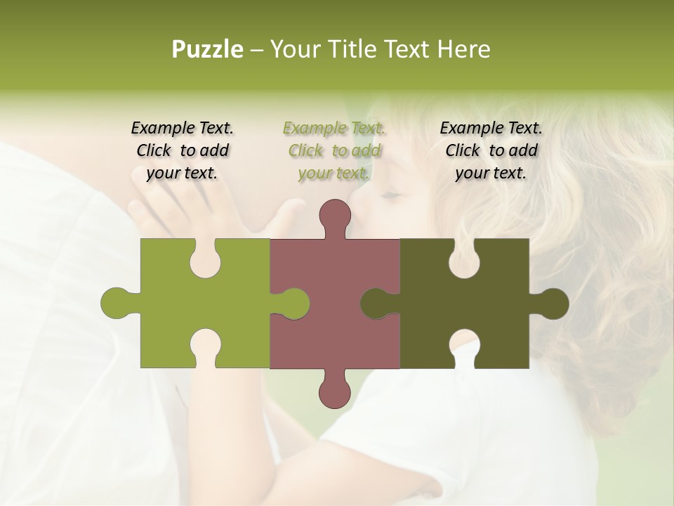 Lifestyle Portrait Child PowerPoint Template