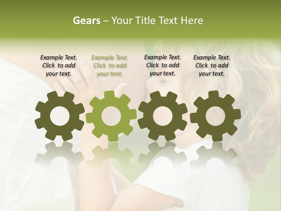 Lifestyle Portrait Child PowerPoint Template