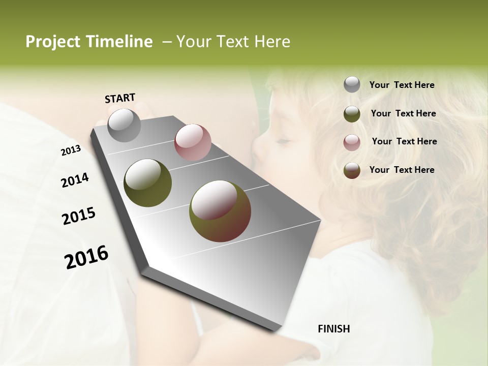 Lifestyle Portrait Child PowerPoint Template