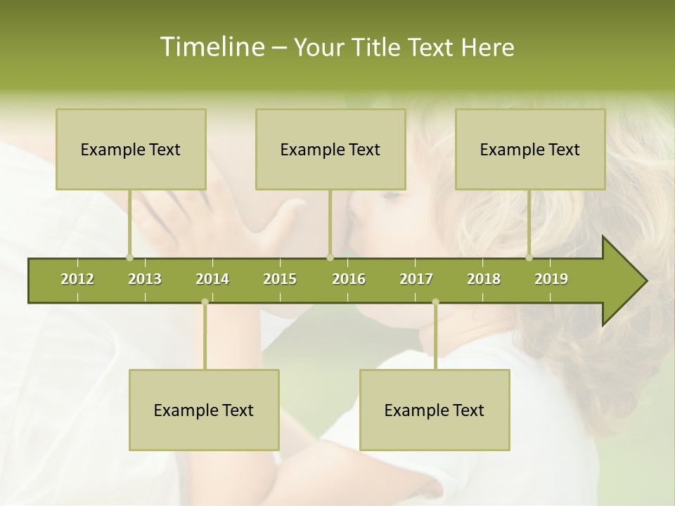 Lifestyle Portrait Child PowerPoint Template