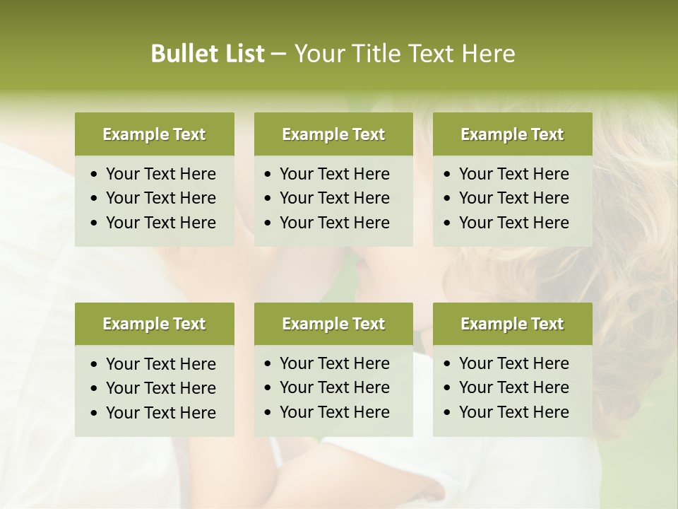 Lifestyle Portrait Child PowerPoint Template