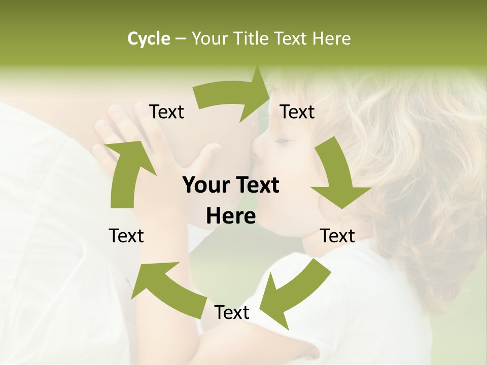 Lifestyle Portrait Child PowerPoint Template