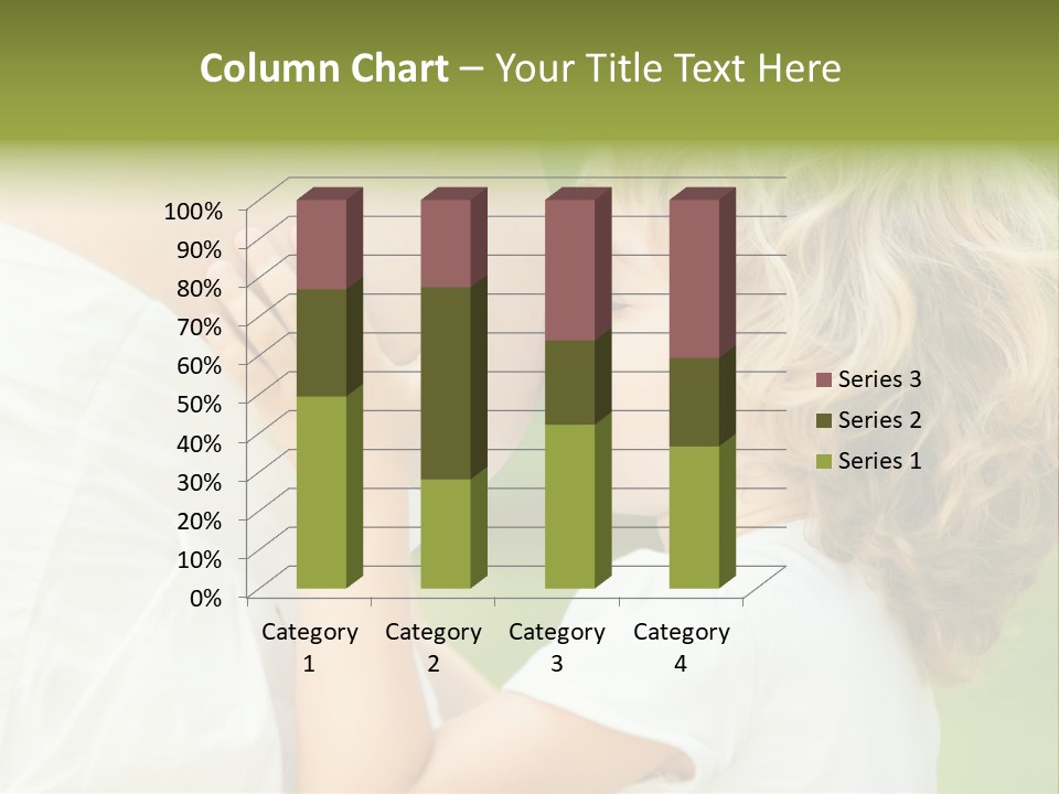 Lifestyle Portrait Child PowerPoint Template