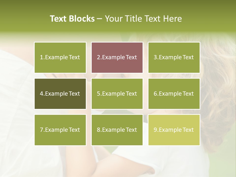 Lifestyle Portrait Child PowerPoint Template