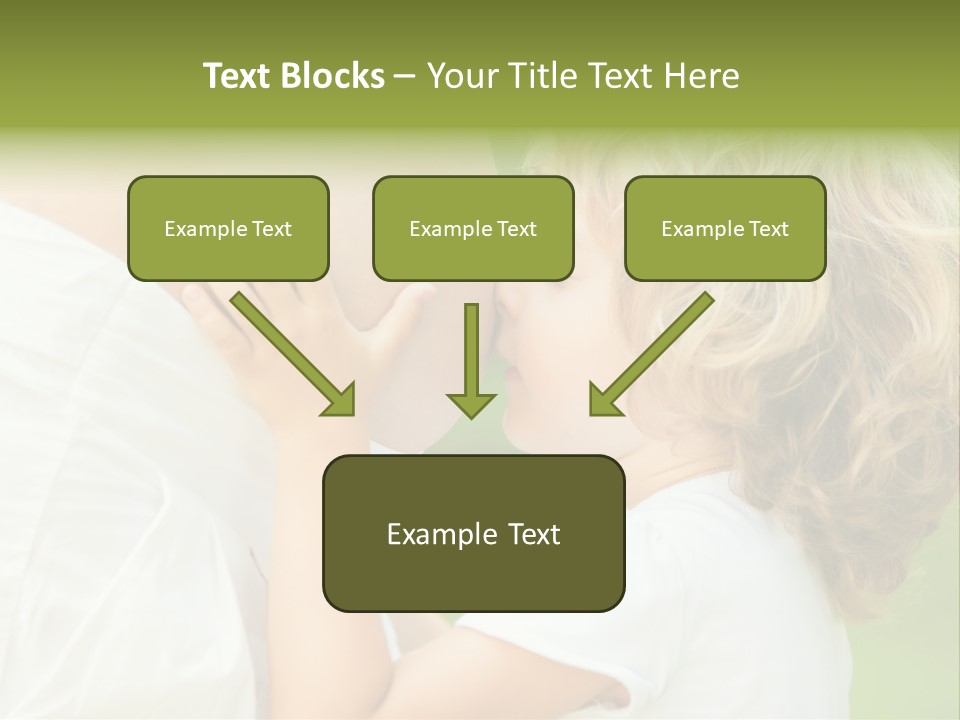 Lifestyle Portrait Child PowerPoint Template