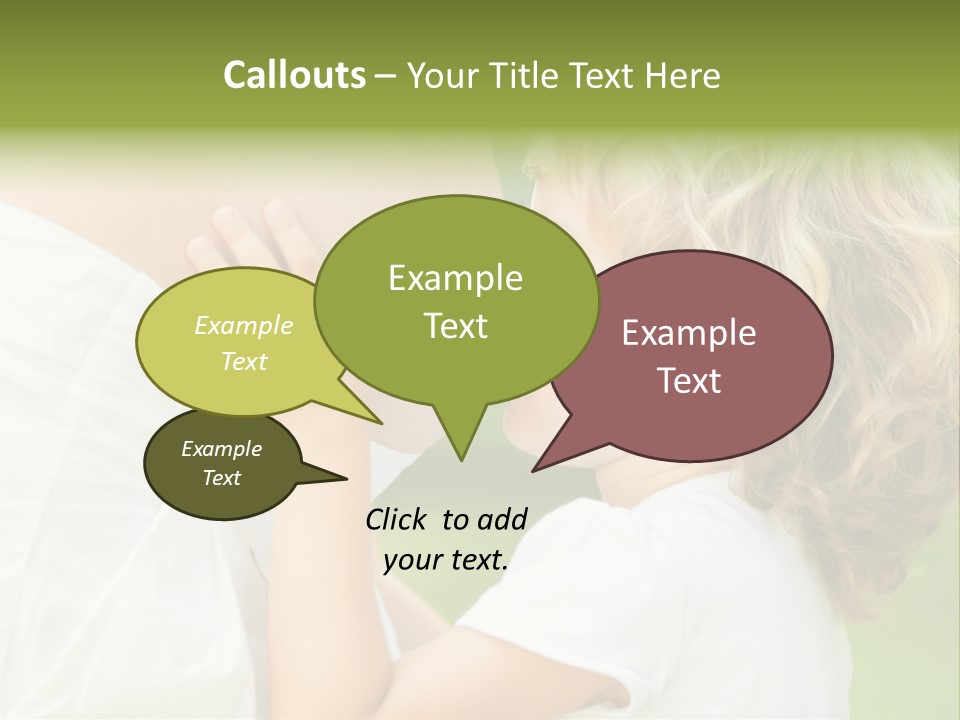 Lifestyle Portrait Child PowerPoint Template