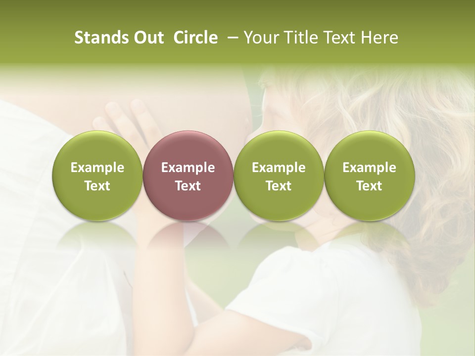 Lifestyle Portrait Child PowerPoint Template