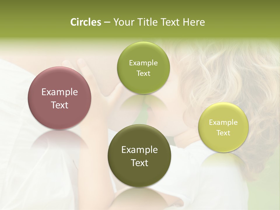 Lifestyle Portrait Child PowerPoint Template