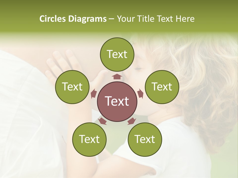 Lifestyle Portrait Child PowerPoint Template