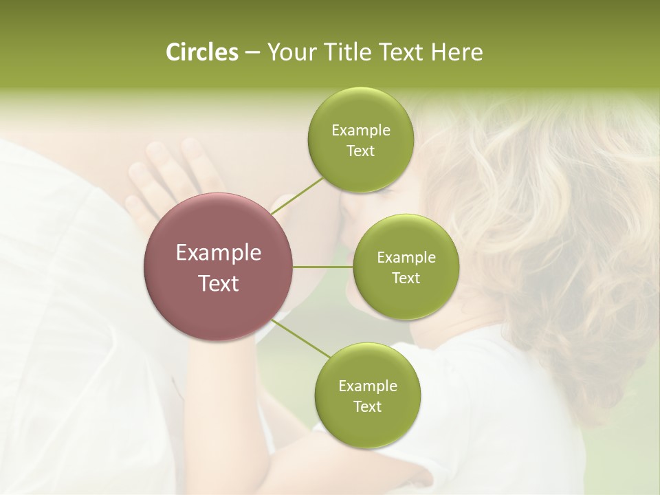 Lifestyle Portrait Child PowerPoint Template