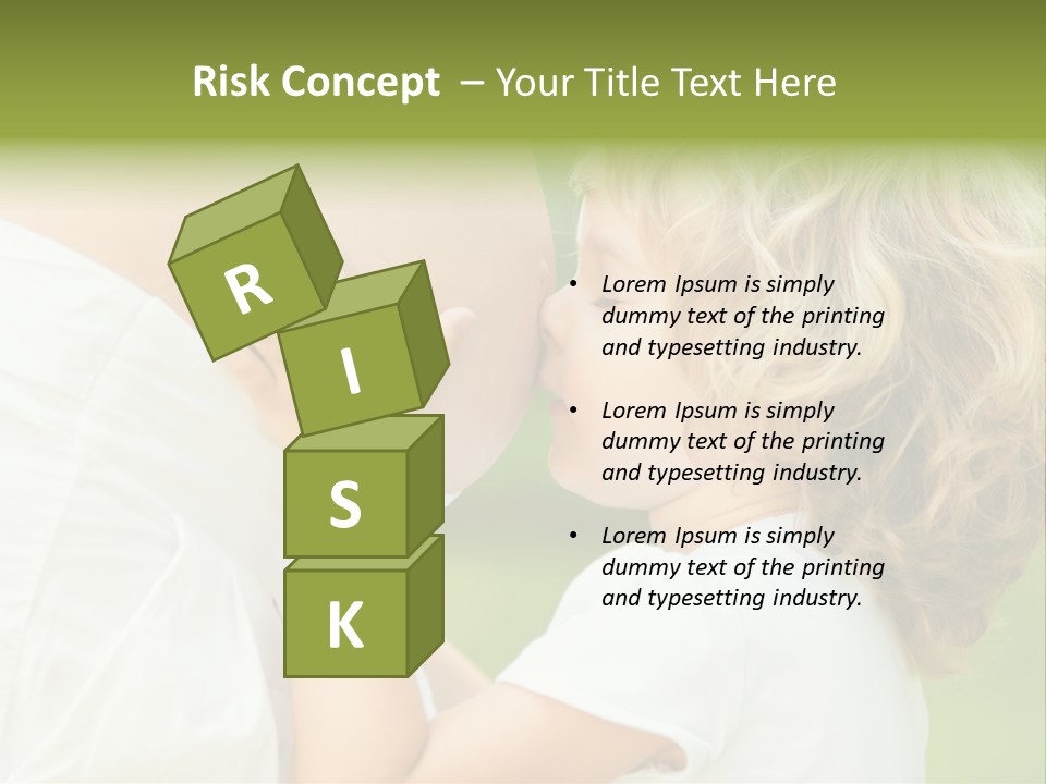 Lifestyle Portrait Child PowerPoint Template