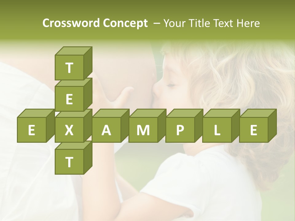 Lifestyle Portrait Child PowerPoint Template