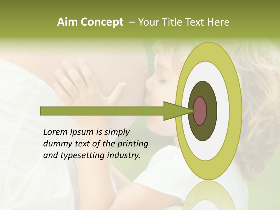 Lifestyle Portrait Child PowerPoint Template