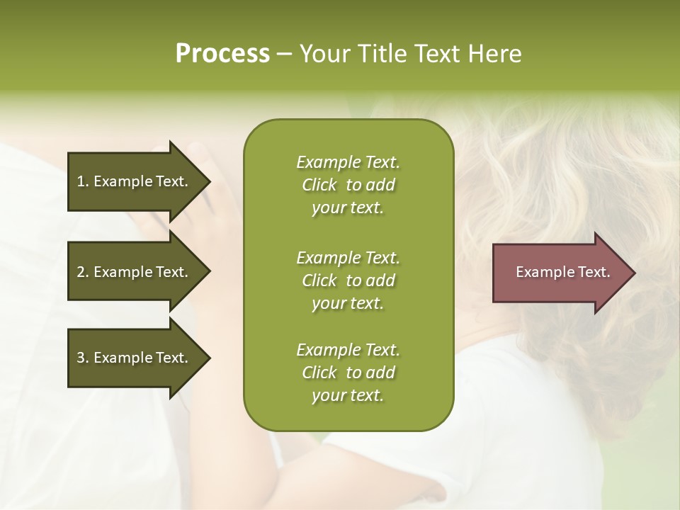 Lifestyle Portrait Child PowerPoint Template