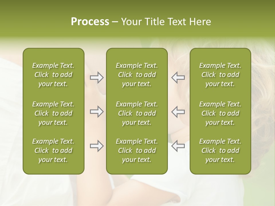 Lifestyle Portrait Child PowerPoint Template