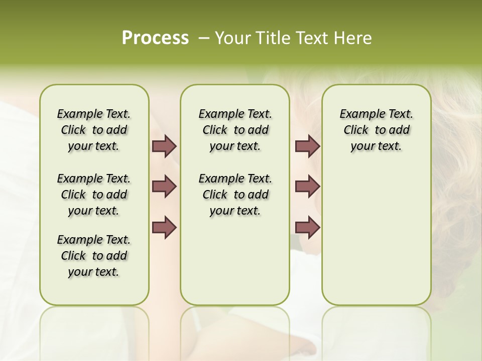 Lifestyle Portrait Child PowerPoint Template