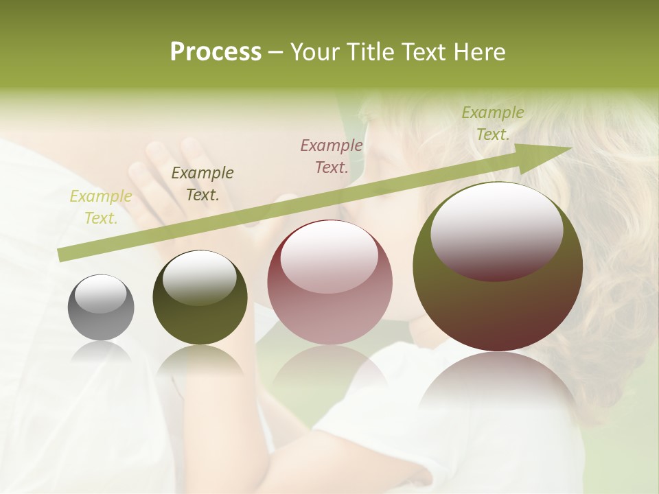 Lifestyle Portrait Child PowerPoint Template