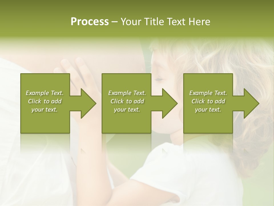 Lifestyle Portrait Child PowerPoint Template