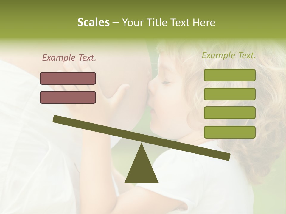 Lifestyle Portrait Child PowerPoint Template