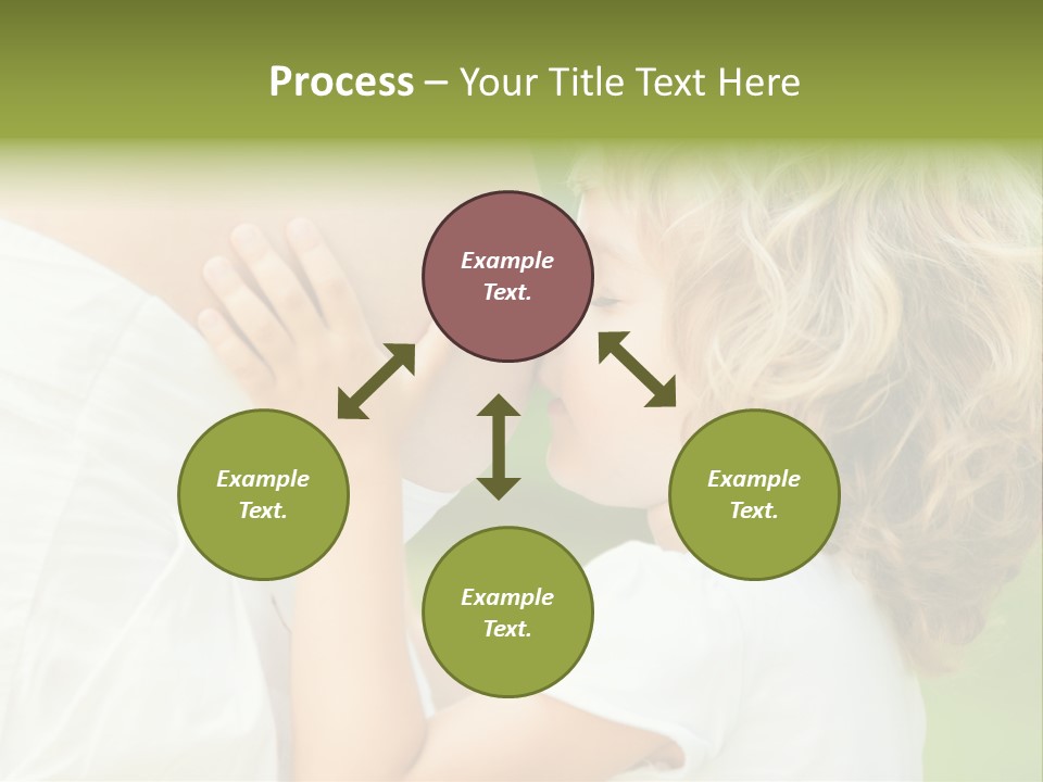 Lifestyle Portrait Child PowerPoint Template