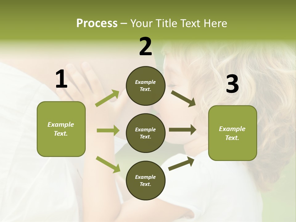 Lifestyle Portrait Child PowerPoint Template