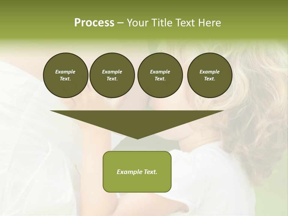 Lifestyle Portrait Child PowerPoint Template