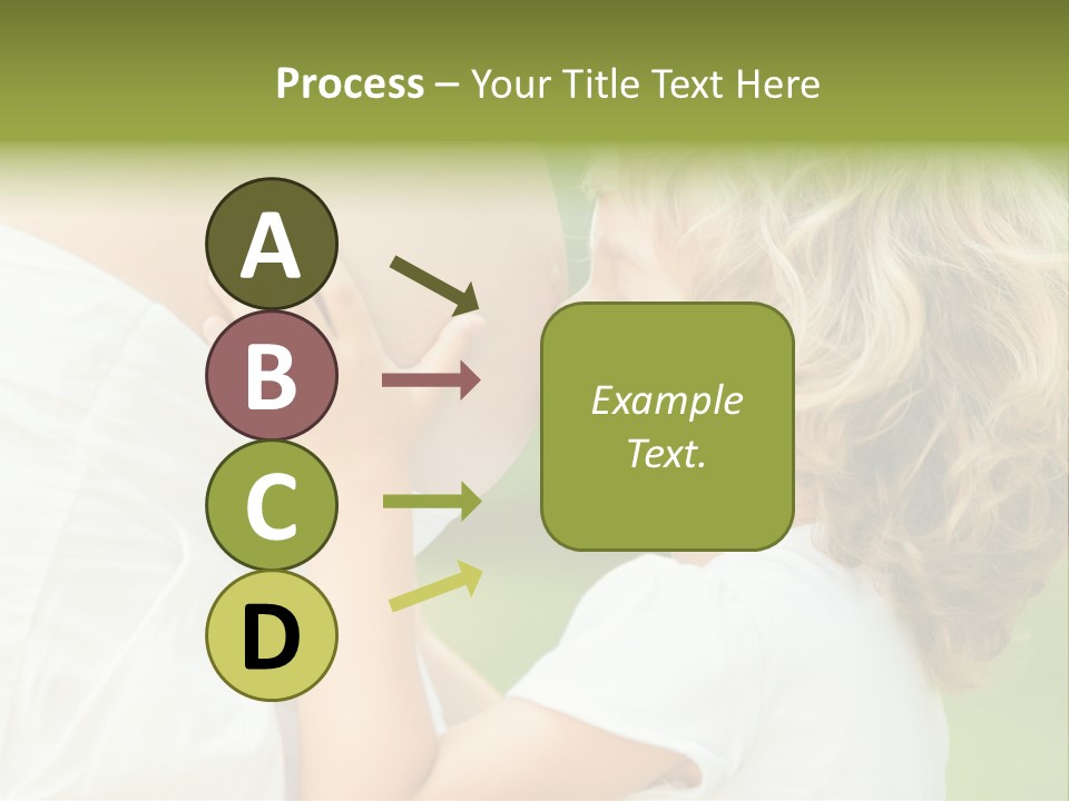 Lifestyle Portrait Child PowerPoint Template