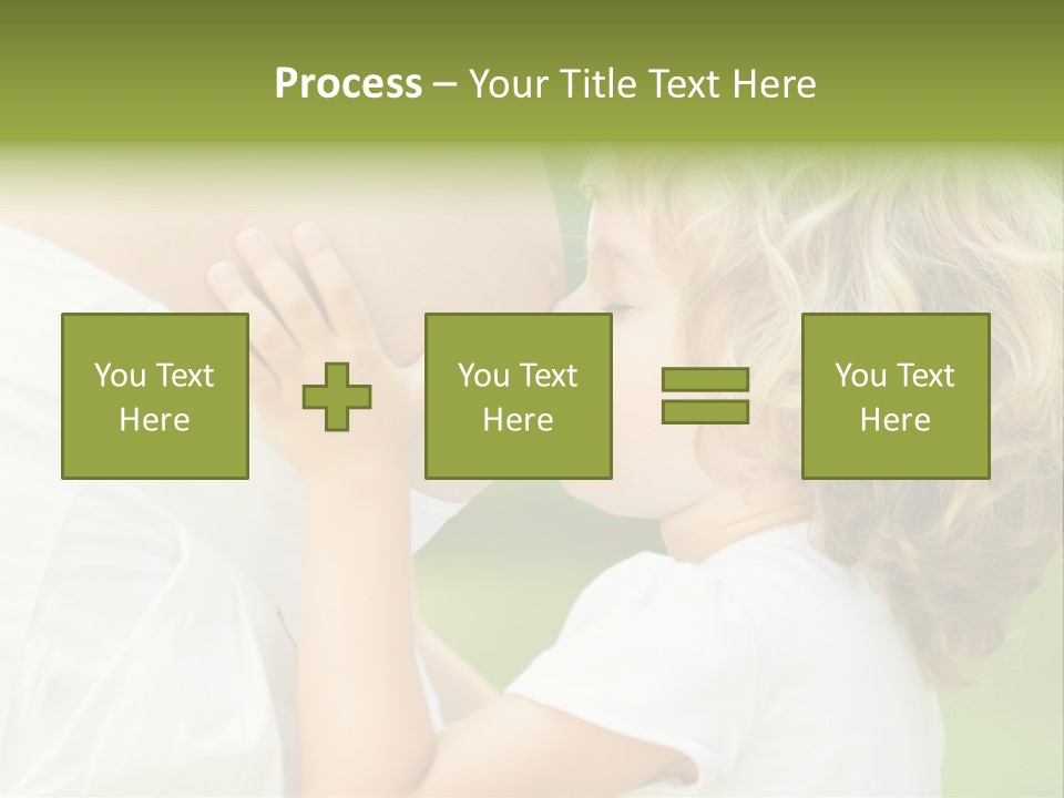 Lifestyle Portrait Child PowerPoint Template