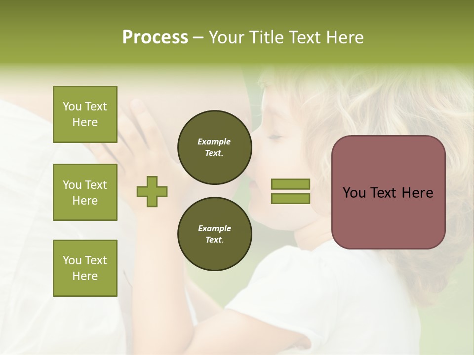 Lifestyle Portrait Child PowerPoint Template