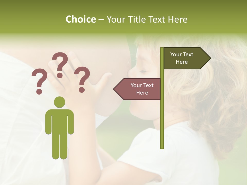 Lifestyle Portrait Child PowerPoint Template