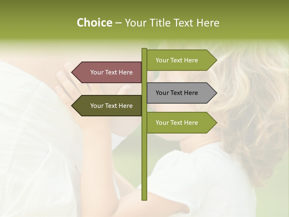 Lifestyle Portrait Child PowerPoint Template