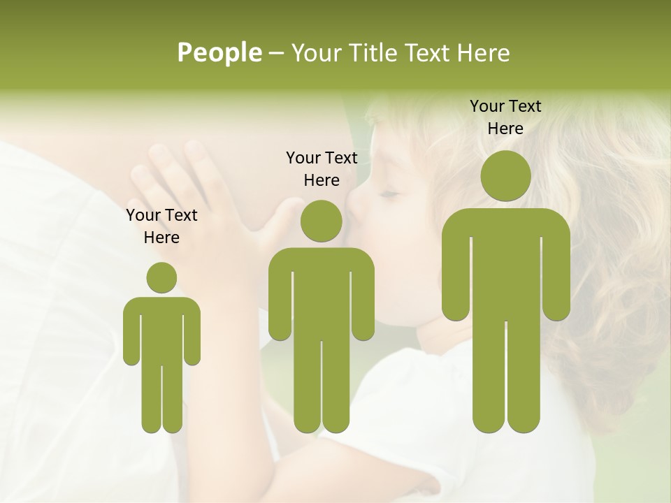 Lifestyle Portrait Child PowerPoint Template