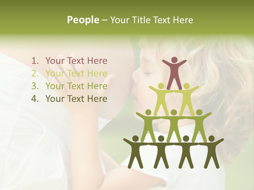 Lifestyle Portrait Child PowerPoint Template