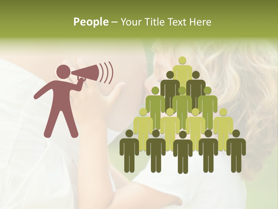 Lifestyle Portrait Child PowerPoint Template