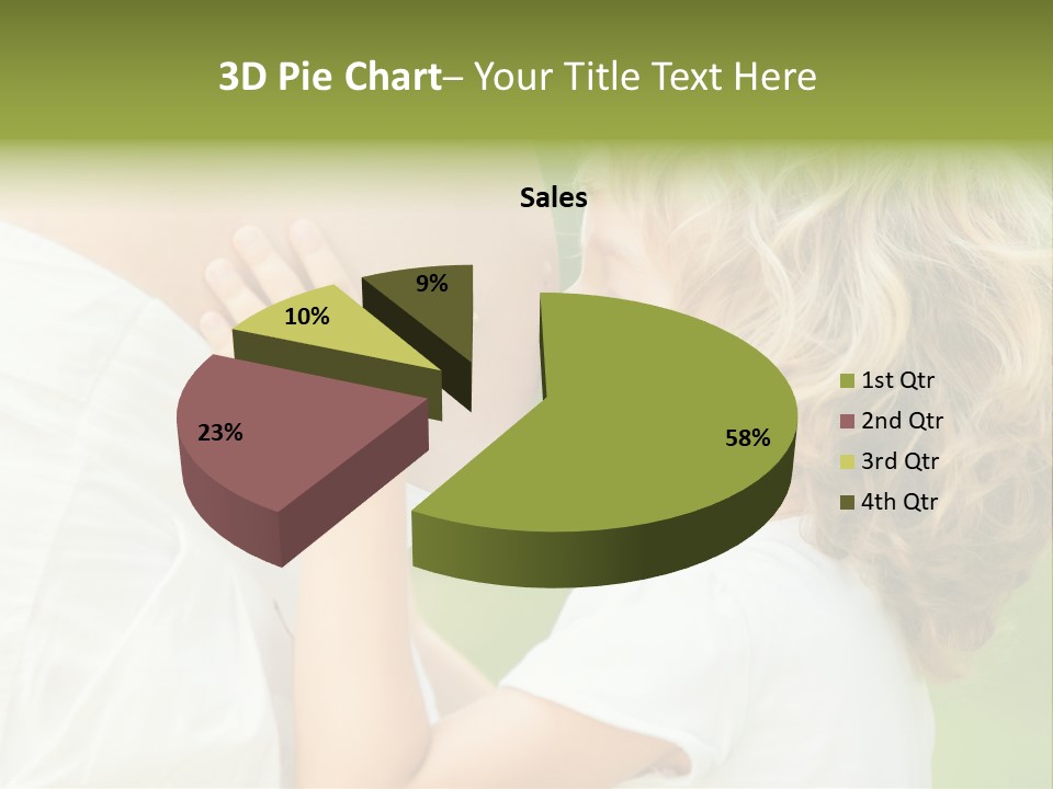 Lifestyle Portrait Child PowerPoint Template