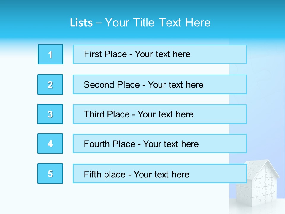 Estate Render Shapes PowerPoint Template
