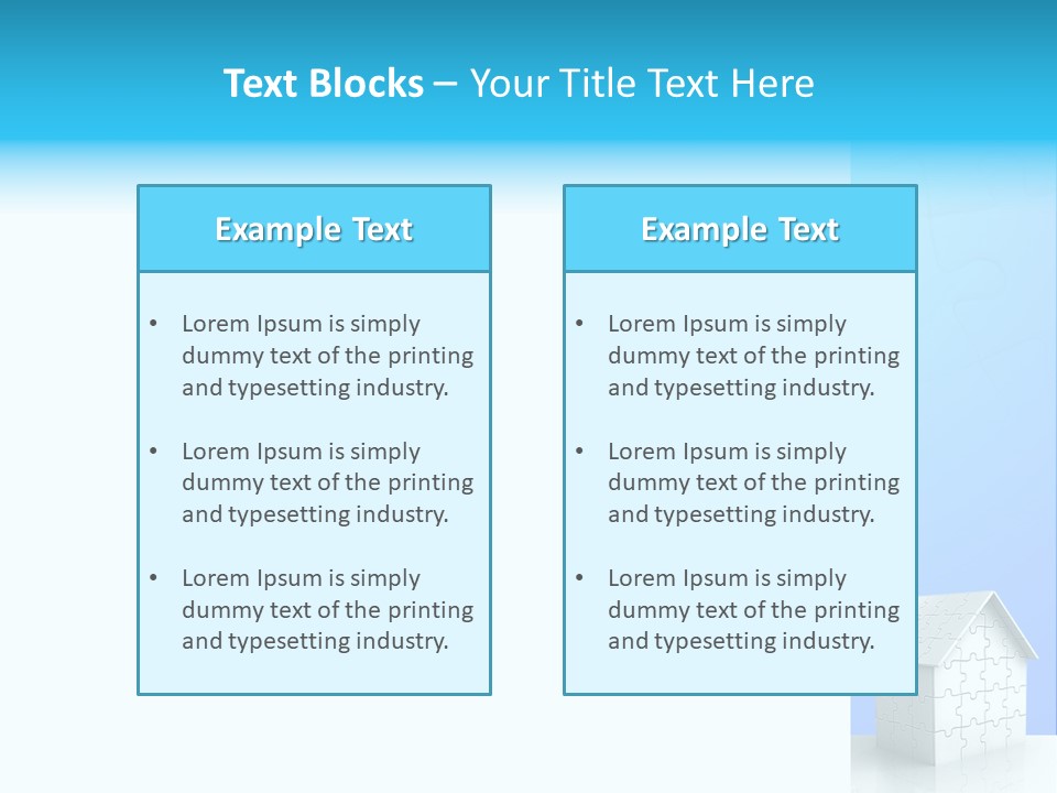 Estate Render Shapes PowerPoint Template