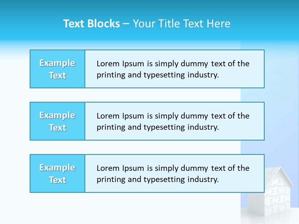 Estate Render Shapes PowerPoint Template